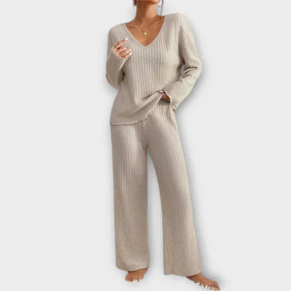Ribbed Loungewear Set