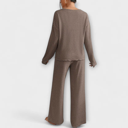 Ribbed Loungewear Set
